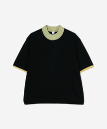 Bshop | A MENDA | リンガーニットTシャツ WOMEN(ニット/セーター)