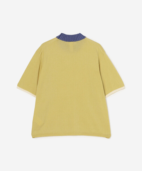 Bshop（ビショップ）の「A MENDA | リンガーニットTシャツ WOMEN