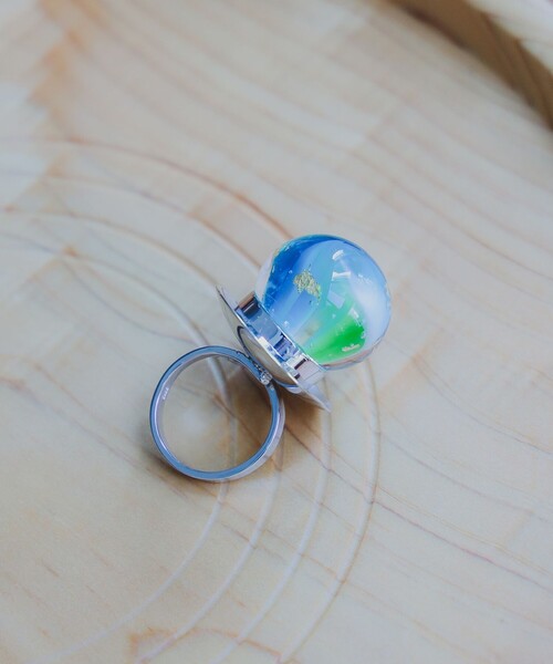 fennica（フェニカ）の「JOIA DE LEQUIO / SEA リング（リング・レディース・グリーン/ブルー・ONE SIZE）」の3枚目の写真