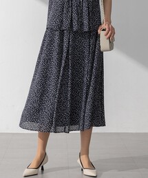 23区（ニジュウサンク）の「【接触冷感/吸水速乾】ペインティングプリント スカート（スカート）」