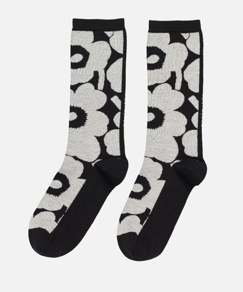 新作 足元のおしゃれに【マリメッコ】Pinnat Unikko ソックス Pinnat Unikko / socks(ソックス/靴下)|marimekko
