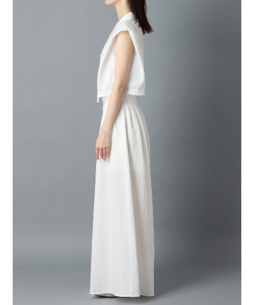 CIS.（シス）の「CIS． ドライタッチブラウス＆ワイドレッグパンツセット ウォッシャブル（ワンピース・レディース・オレンジ系/ホワイト系/ネイビー系・34(5号)/36(7号)/38(9号)/40(11号)）」の19枚目の写真