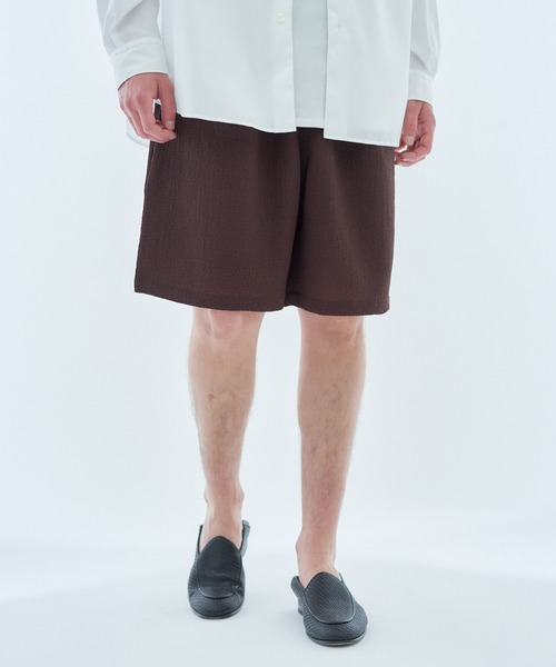 ESTNATION（エストネーション）の「ESTNATION / ライトウェイトショートパンツ（その他パンツ・メンズ・ブラック/ダークブラウン・SMALL/LARGE/MEDIUM）」の2枚目の写真