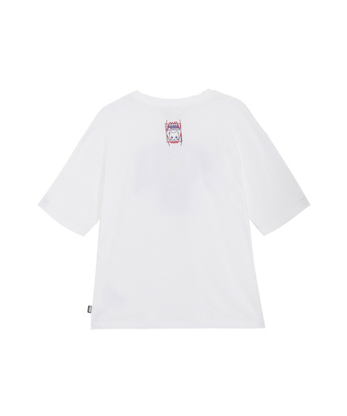 PUMA(プーマ)の「PUMA プーマ ユニセックス NEKO-san x DYLAN プーマ グラフィック オーバー 半袖(Tシャツ/カットソー・メンズ・ホワイト/ブラック・XX-LARGE/X-LARGE/SMALL/MEDIUM/LARGE)」の10枚目の写真