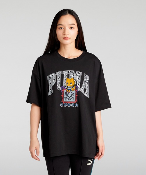 ★PUMA★ ラスベガスカジノ メンズ グラフィック T シャツ PUMA公式】メンズ グラフィックス プーマ MOTO リラックス 半袖