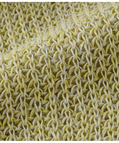 SIPULI(シプリ)の「Linen Polyester Yarn 配色ニットカーディガン(ニット/セーター・レディース・ブルー/イエロー・2)」の15枚目の写真