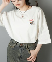 SPINNS | 半袖オーバーサイズTシャツ/ホットケーキオバケ(Tシャツ/カットソー)