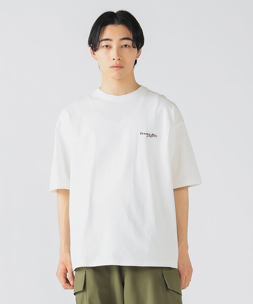 BEAMS HEART(ビームスハート)の「【ユニセックス】アイスクリーム バッグプリント Tシャツ(Tシャツ/カットソー・メンズ・ホワイト/ホワイト系その他3/ホワイト系その他2・SMALL/MEDIUM/LARGE)」の10枚目の写真