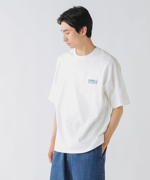 BEAMS HEART(ビームスハート)の「【ユニセックス】アイスクリーム バッグプリント Tシャツ(Tシャツ/カットソー・メンズ・ホワイト/ホワイト系その他3/ホワイト系その他2・SMALL/MEDIUM/LARGE)」の13枚目の写真