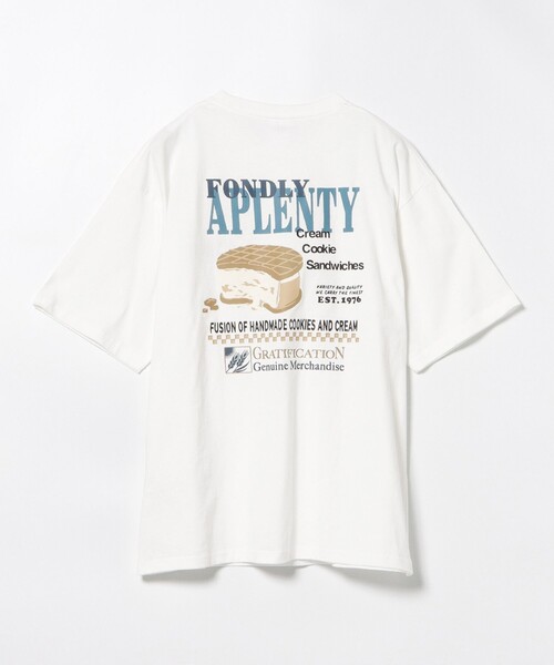 BEAMS HEART(ビームスハート)の「【ユニセックス】アイスクリーム バッグプリント Tシャツ(Tシャツ/カットソー・メンズ・ホワイト/ホワイト系その他3/ホワイト系その他2・SMALL/MEDIUM/LARGE)」の20枚目の写真