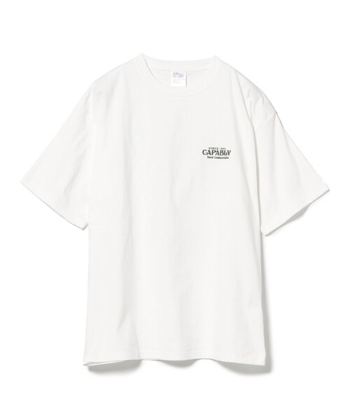 アイスクリーム グラフィックロゴプリントTシャツ ホワイト アイスクリーム グラフィックロゴプリントTシャツ ホワイト
