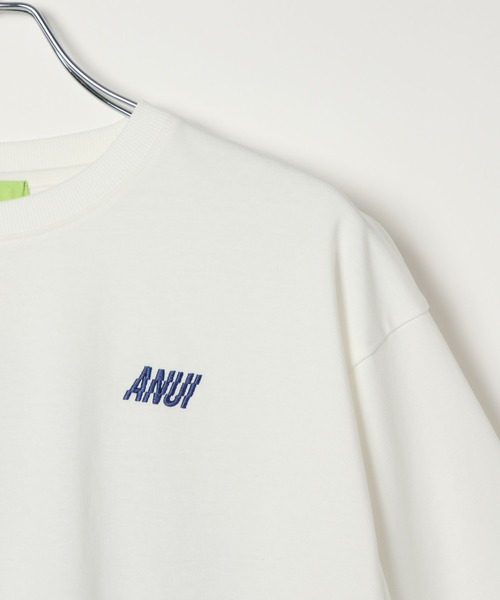 Anui(アニュイ)の「【UNISEX/3サイズ展開】サークルGRMベアTシャツ(Tシャツ/カットソー・レディース・ピンク/オフホワイト/ブラック・MEDIUM/LARGE/SMALL)」の14枚目の写真