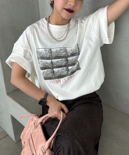 JEANASIS（ジーナシス）の「フォトグラフヴィンテージプリント TEE