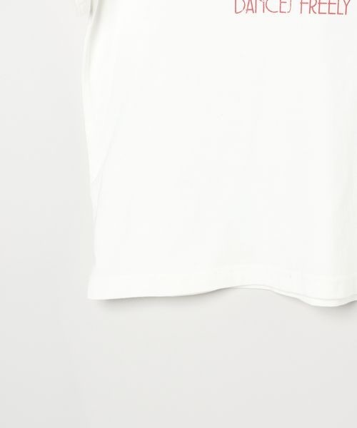 JEANASIS(ジーナシス)の「フォトグラフヴィンテージプリント TEE/459332(Tシャツ/カットソー・レディース・スミクロ/ブラック/ホワイト・MEDIUM/LARGE)」の8枚目の写真