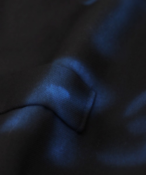 Three Four Time（ｽﾘｰﾌｫｰﾀｲﾑ）の「スプレーロゴプリントジャケット（テーラードジャケット・レディース・ブラック・FREE）」の18枚目の写真