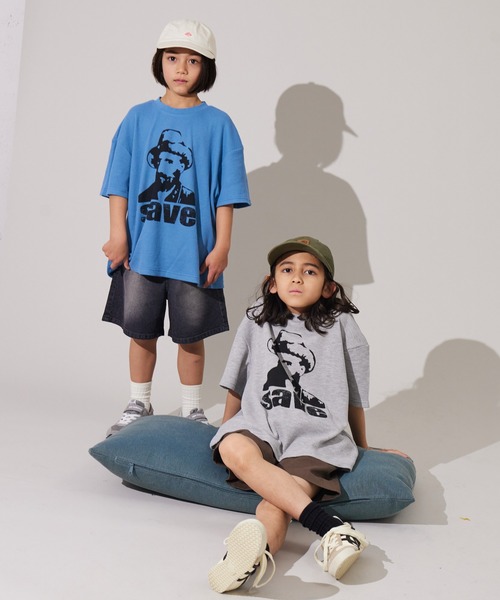 PAIRMANON STREET(ペアマノンストリート)の「【PAIRMANON STREET】デニム ショートパンツ(デニムパンツ・キッズ・ブルー/ブラック・150/160/140/90/110/130/120/100)」の10枚目の写真