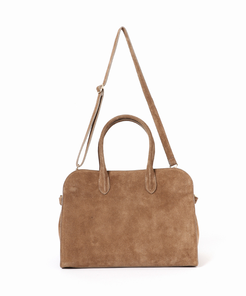 MILOS（ミロス）の「MILOS/ミロス スエードボストンバッグ（ボストンバッグ・レディース・ベージュ・FREE）」の15枚目の写真