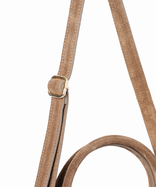 MILOS（ミロス）の「MILOS/ミロス スエードボストンバッグ（ボストンバッグ・レディース・ベージュ・FREE）」の16枚目の写真