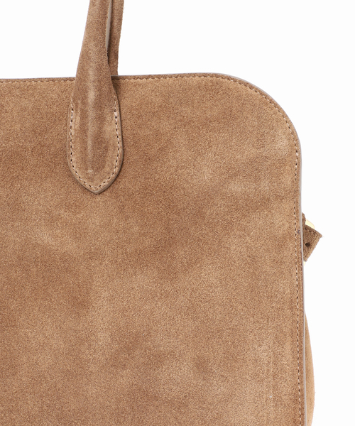 MILOS（ミロス）の「MILOS/ミロス スエードボストンバッグ（ボストンバッグ・レディース・ベージュ・FREE）」の20枚目の写真