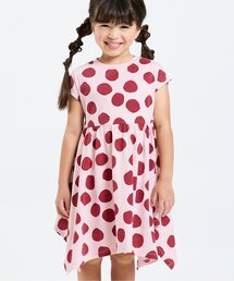 【接触冷感/ジュニア対応】イレヘムカットソーワンピース