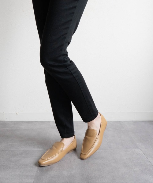 Fabby fabby（ファビィーファビィー）の「ローファーサイドメタルシューズ（ローファー・レディース・シルバー/ベージュ/オフホワイト/ブラック・SMALL/LARGE/MEDIUM）」の17枚目の写真