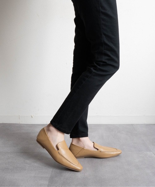 Fabby fabby（ファビィーファビィー）の「ローファーサイドメタルシューズ（ローファー・レディース・シルバー/ベージュ/オフホワイト/ブラック・SMALL/LARGE/MEDIUM）」の18枚目の写真