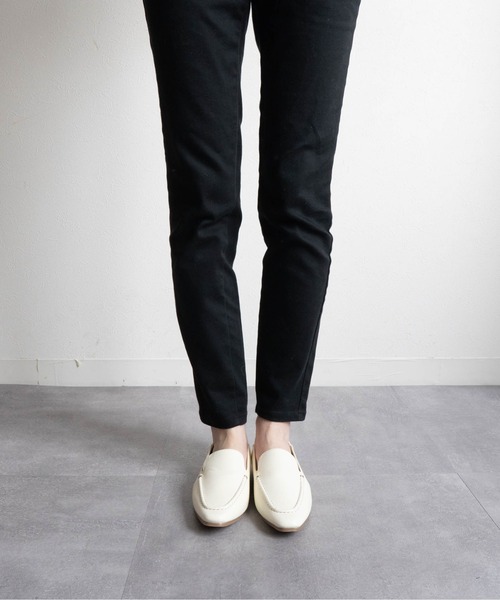 Fabby fabby（ファビィーファビィー）の「ローファーサイドメタルシューズ（ローファー・レディース・シルバー/ベージュ/オフホワイト/ブラック・SMALL/LARGE/MEDIUM）」の19枚目の写真