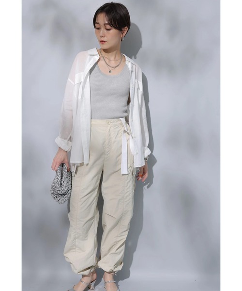 Arpegestory(アルページュストーリー)ドレスパンツ サス付きパラシュートパンツ(その他パンツ)|Arpege story