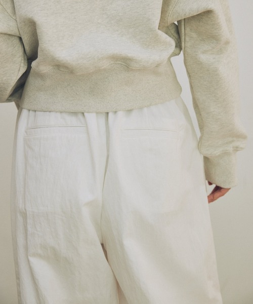 lit（リット）の「Dart Cocoon Easy Pants（その他パンツ・レディース・ブラック/ブラウン/オフホワイト・FREE）」の9枚目の写真