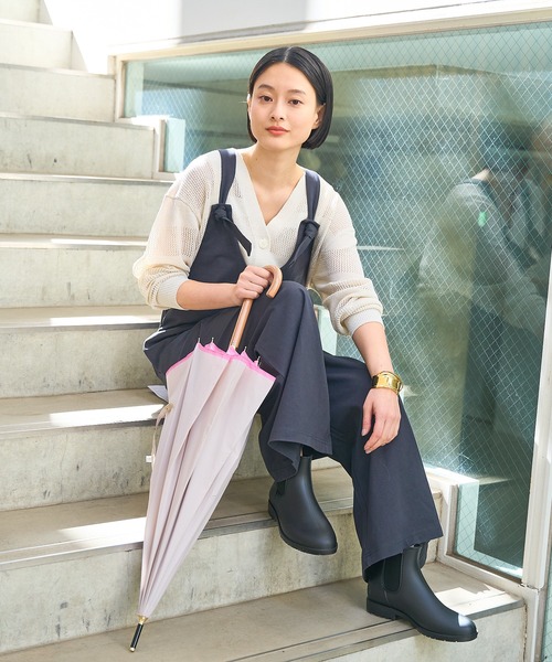 collex(コレックス)の「サイドゴアレインブーツ 【assa】【WEB限定】(レインシューズ・レディース・ブラック・M/L)」の4枚目の写真