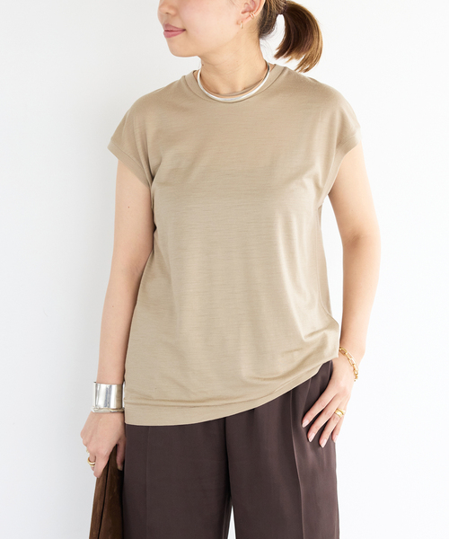 セール】Prime wool jersey タンクトップ（Tシャツ/カットソー