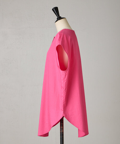 LIVETART（リヴェタート）の「比翼ノースリーブシャツ（シャツ/ブラウス・レディース・ピンク/ブルー・FREE）」の21枚目の写真