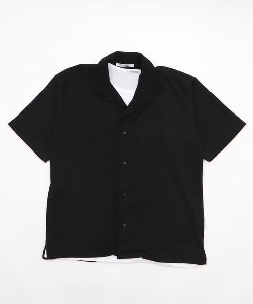 WEGO(ウィゴー)の「WEGO/アンサンブルサッカーシャツ(アンサンブル・メンズ・ブラック/グレー/チャコールグレー・X-LARGE/MEDIUM/LARGE)」の21枚目の写真