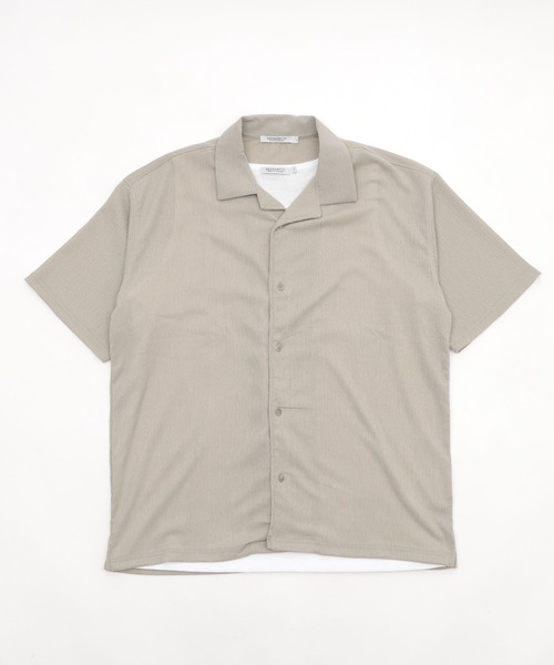 WEGO(ウィゴー)の「WEGO/アンサンブルサッカーシャツ(アンサンブル・メンズ・ブラック/グレー/チャコールグレー・X-LARGE/MEDIUM/LARGE)」の20枚目の写真