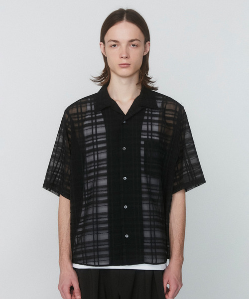 VICTIM ヴィクティム / OPEN COLLAR CHECK SHIRTS VICTIM（ヴィクティム）の「VICTIM ヴィクティム / OPEN COLLAR