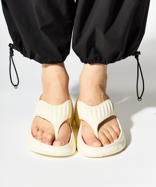 ＊オーダーメイド トングサンダル＊MOOD Toe Point Slides セール】【 MEI / メイ 】 レディース ウェーブトングサンダル