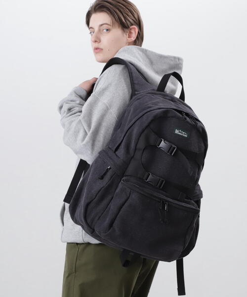 MANASTASH(マナスタッシュ)の「MANASTASH/マナスタッシュ MAZAMA BACKPACK 24/マザマ バックパック24(バックパック/リュック・メンズ・チャコールグレー/ナチュラル・F)」の1枚目の写真