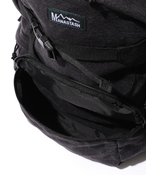 MANASTASH(マナスタッシュ)の「MANASTASH/マナスタッシュ MAZAMA BACKPACK 24/マザマ バックパック24(バックパック/リュック・メンズ・チャコールグレー/ナチュラル・F)」の5枚目の写真