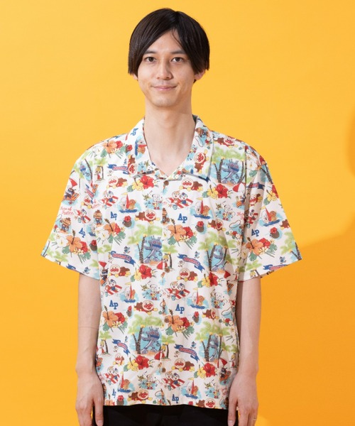 ★アンパンマン キッズコレクション プレミアム アロハシャツ 大人用Mサイズ★ アロハシャツ｜アイテム｜アンパンマンキッズコレクション