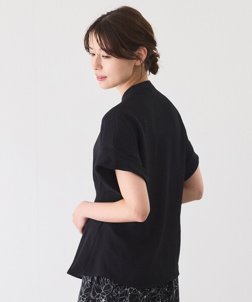 Jayro（ジャイロ）の「ウエストタックブラウス（シャツ/ブラウス・レディース・ライトグリーン/ホワイト系その他/ブラック・M）」の22枚目の写真