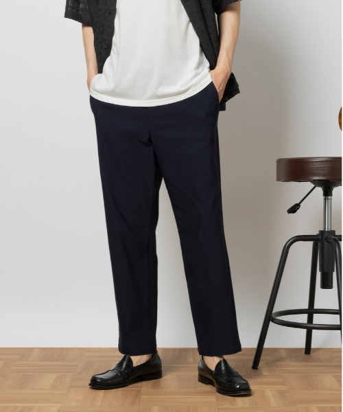 Right-on（ライトオン）の「ストレッチテーパードパンツ（その他パンツ・メンズ・ブラック/オリーブ/ダークグレー/ネイビー・S/M/L/XL）」の4枚目の写真