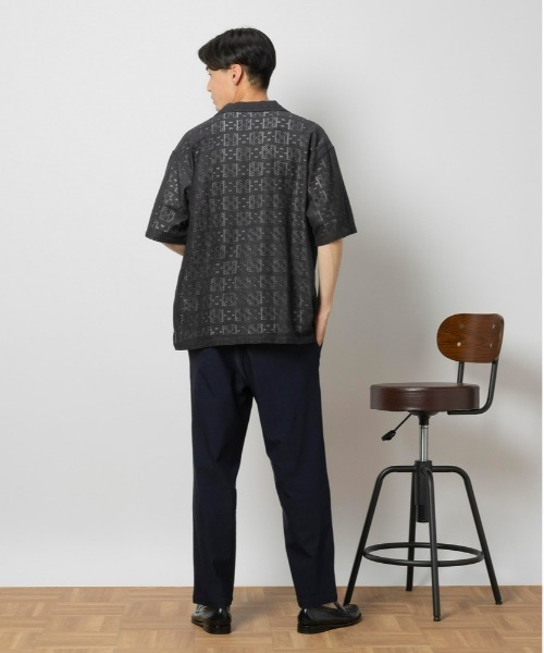 Right-on（ライトオン）の「ストレッチテーパードパンツ（その他パンツ・メンズ・ブラック/オリーブ/ダークグレー/ネイビー・S/M/L/XL）」の6枚目の写真