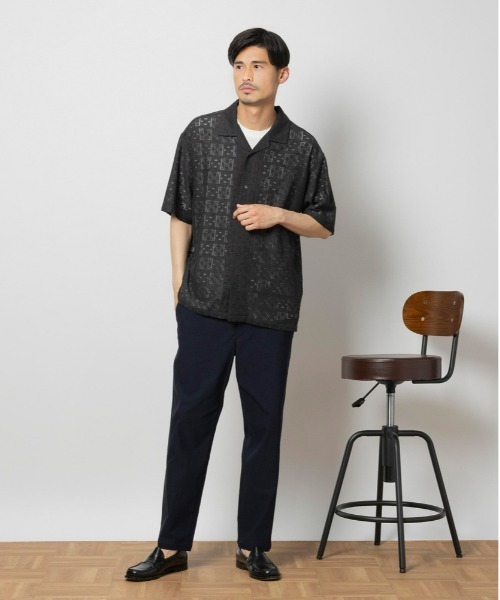 Right-on（ライトオン）の「ストレッチテーパードパンツ（その他パンツ・メンズ・ブラック/オリーブ/ダークグレー/ネイビー・S/M/L/XL）」の7枚目の写真