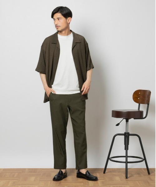 Right-on（ライトオン）の「ストレッチテーパードパンツ（その他パンツ・メンズ・ブラック/オリーブ/ダークグレー/ネイビー・S/M/L/XL）」の8枚目の写真