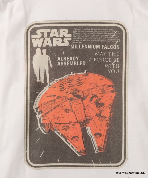 セール】atmos x STAR WARS MILLENNIUM FALCON T-shirt / アトモス x