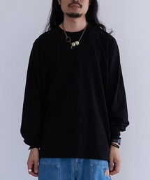 MINE MINE_DUCT TAPE LONG SLEEVE T-SHIRT/BLACK LABEL (LT BLACK LABEL)
