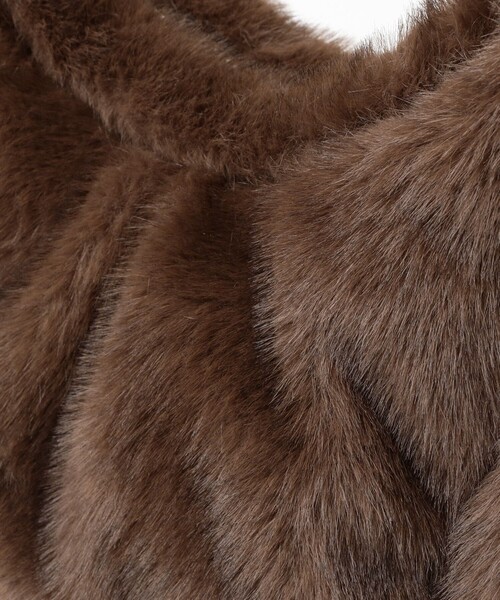 NOMADIS（ノマディス）の「NOMADIS / MOON FUR バッグ（トートバッグ・レディース・ダークブラウン・ONE SIZE）」の8枚目の写真