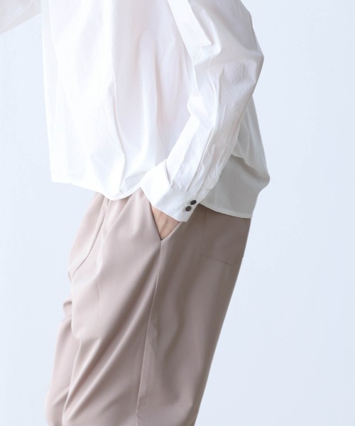 Kelen（ケレン）の「「KELEN / ケレン」デザインカラーブラウス（シャツ/ブラウス・レディース・チャコールグレー/オフホワイト/ブラック/グレイッシュベージュ・S/M）」の11枚目の写真