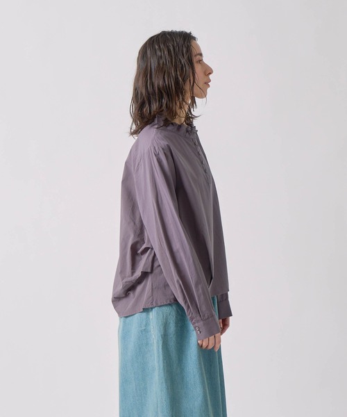 Kelen（ケレン）の「「KELEN / ケレン」デザインカラーブラウス（シャツ/ブラウス・レディース・チャコールグレー/オフホワイト/ブラック/グレイッシュベージュ・S/M）」の19枚目の写真