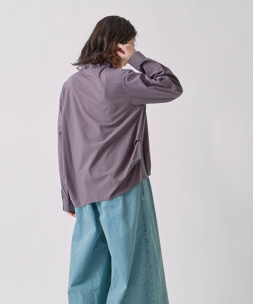 Kelen（ケレン）の「「KELEN / ケレン」デザインカラーブラウス（シャツ/ブラウス・レディース・チャコールグレー/オフホワイト/ブラック/グレイッシュベージュ・S/M）」の20枚目の写真